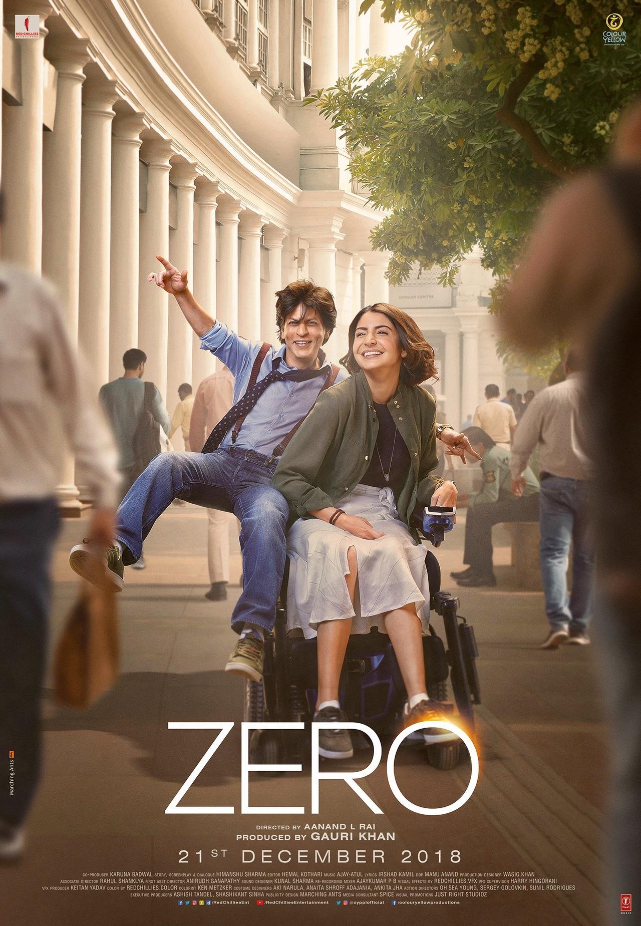 Zero: Worldwide Gross: 191.44 Crores
Zero, directed by Aanand L. Rai, wasn't critically appreciated but the audience certainly supported Shah Rukh in his experiment. The result was Rs. 191 crores globally. The film also starred Anushka Sharma and Katrina Kaif